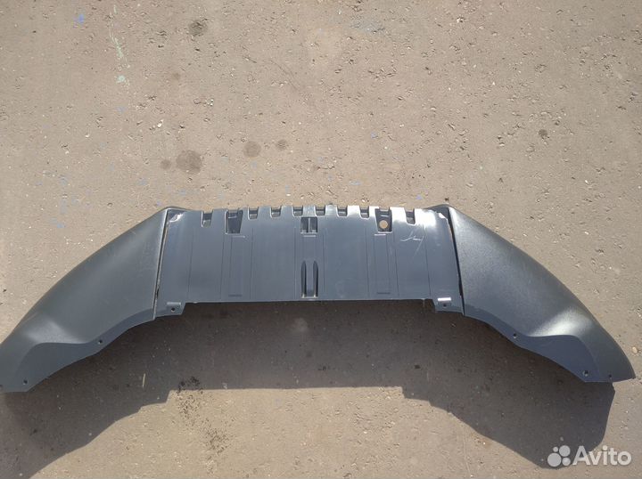 Юбка переднего бампера Ford Kuga 2012-2016