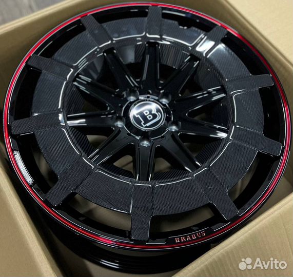 Диски на mercedes GLS R21 разноширокие