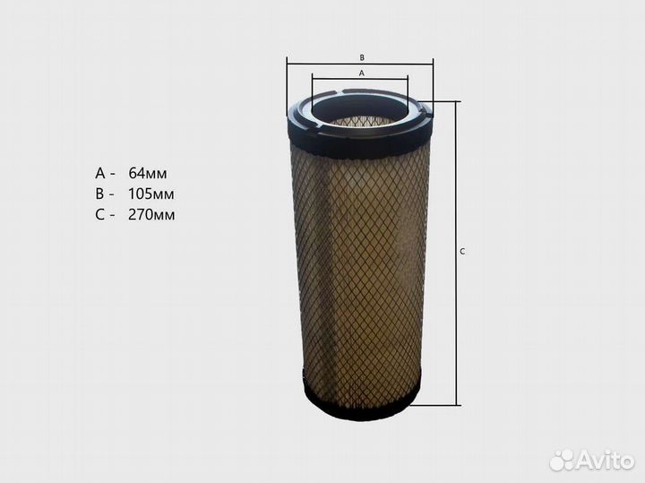 Фильтр воздушный nissan L01