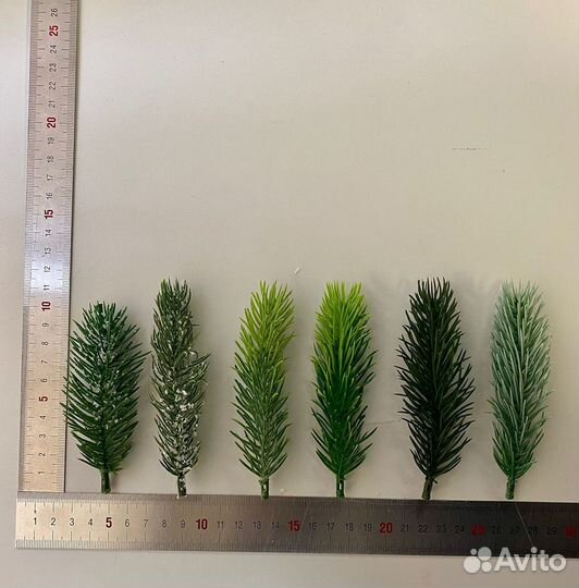 Веточки ели, лапки хвойные, еловые, для творчества