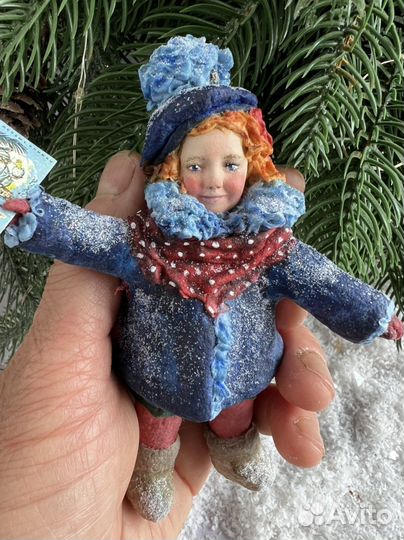 Вптная ёлочная игрушка