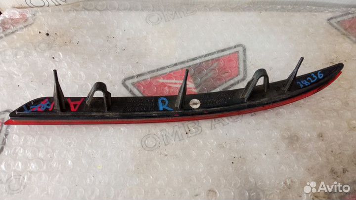 Катафот в задний бампер правый Опель Астра J