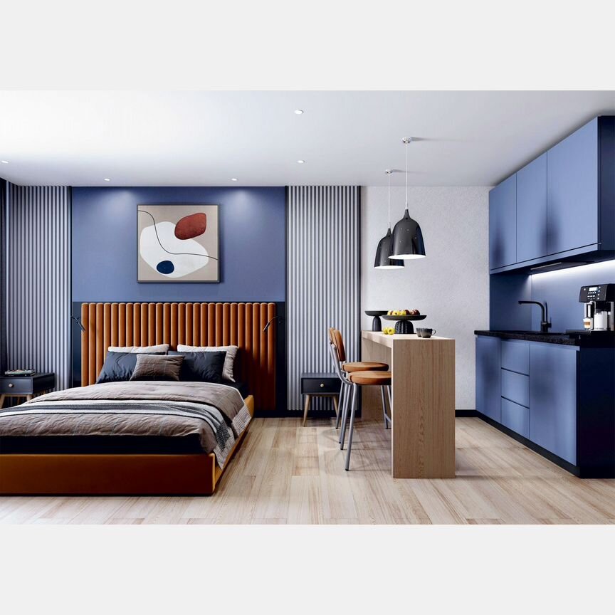 Апартаменты-студия, 27,6 м², 8/14 эт.