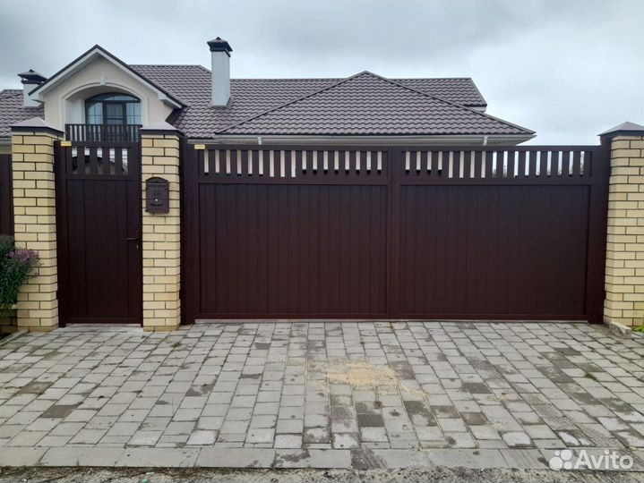 Ворота распашные монт-ж до 72 час