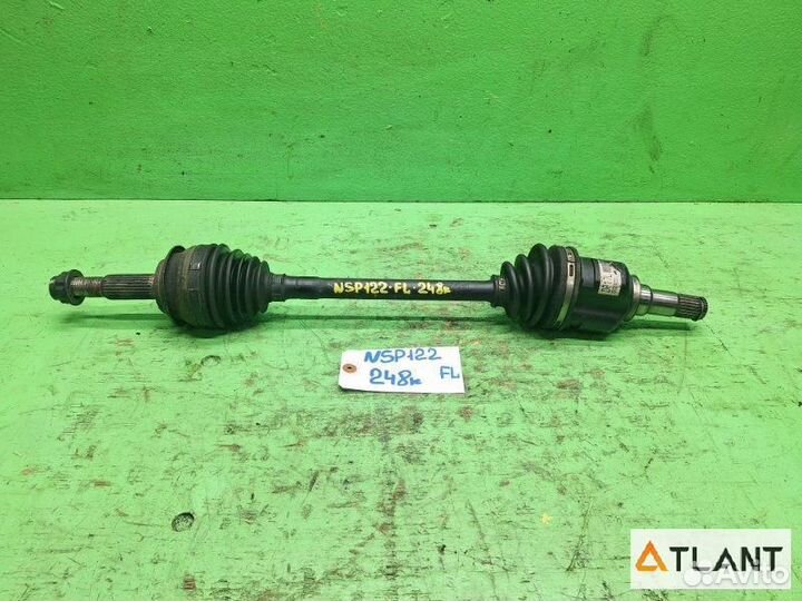 Привод передний левый toyota ractis