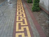 Тротуарная плитка Брусчатка Поребрик