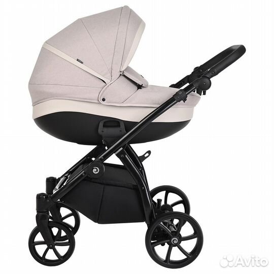 Коляска Tutis Nanni 2 в 1 2023 Ткань/Кожа
