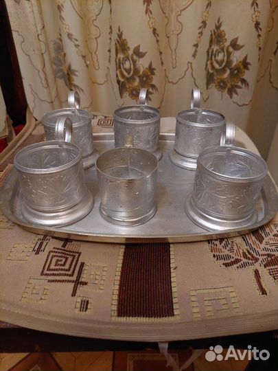 Подстаканники разные времен СССР