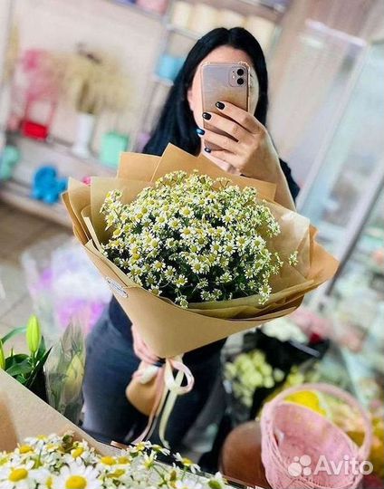 Ромашки букет