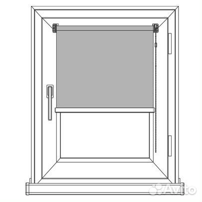 Шторы рулонные