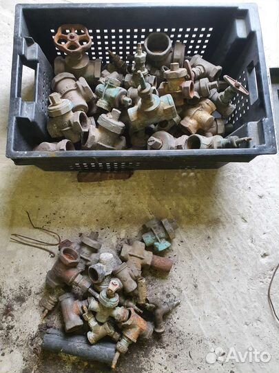 Кран латунный СССР