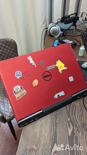 Игровой ноутбук Dell 7567: i7 7700HQ 32GB, SSD+HDD