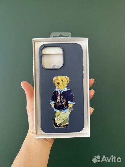 Кожаный чехол на iPhone 14pro/14pro max