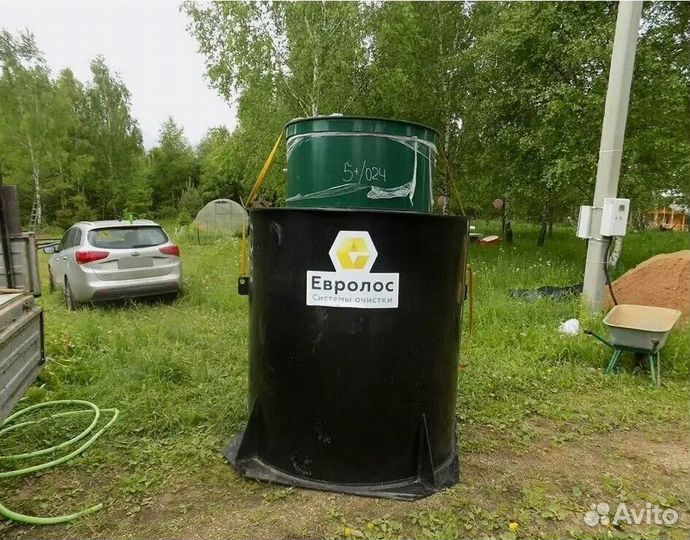 Септик Евролос Про 6. Монтаж по Крыму