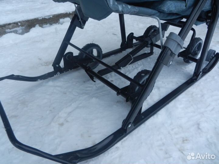 Санки-коляска galaxy немного б/у,в идеале,лёгкие,с