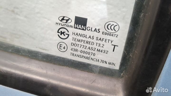 Дверь левая задняя Hyundai Getz, 2007