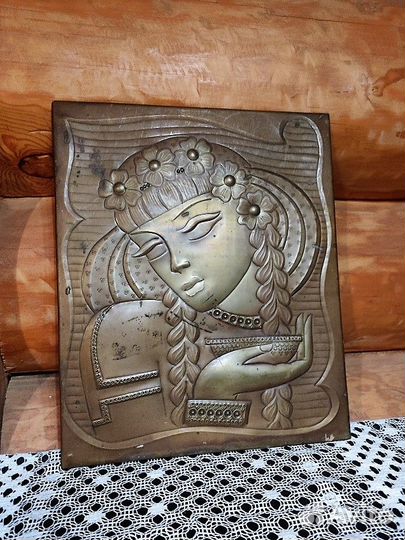 Чеканка медная СССР