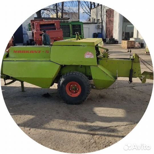 Пресс-подборщик Claas Markant, 1990