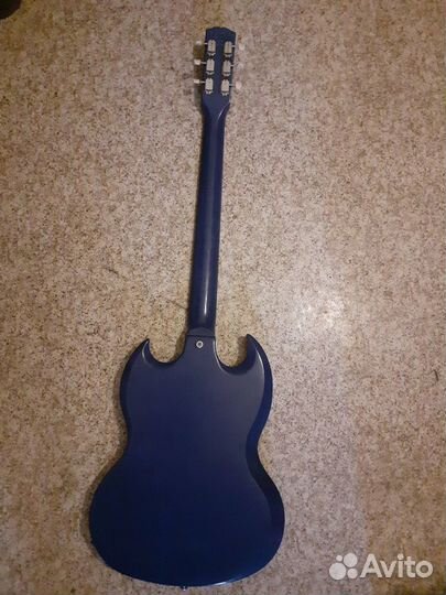 Гитара Gibson SG Melody Maker Satin Blue 2011
