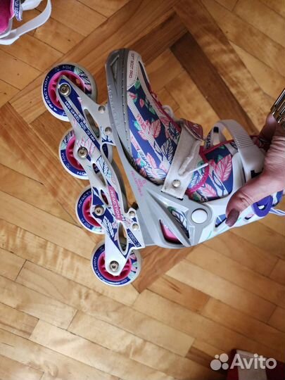 Роликовые коньки детские раздвижные 31-36