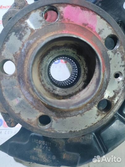 Кулак поворотный передний левый VW Polo (Sed RUS)