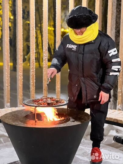 Гриль очаг Этна