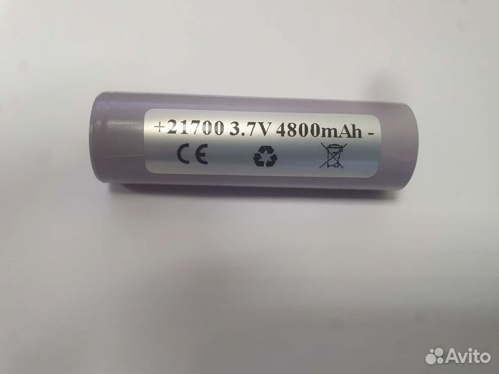 Аккумулятор 21700 4800 мАч Тесла