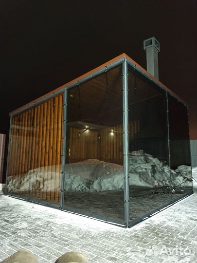 Мягкие окна пвх для беседки/веранды/террасы