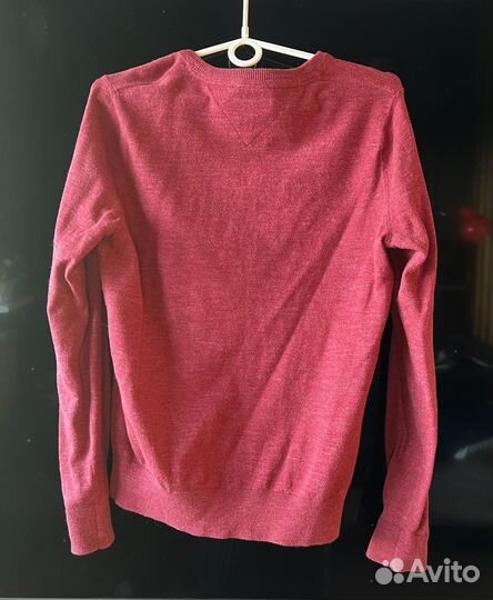 Джемпер красный Tommy Hilfiger