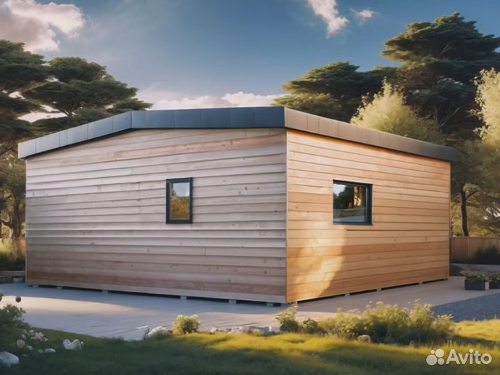 Всесезонный модульный дом