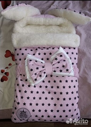 Конверт на выписку для девочки