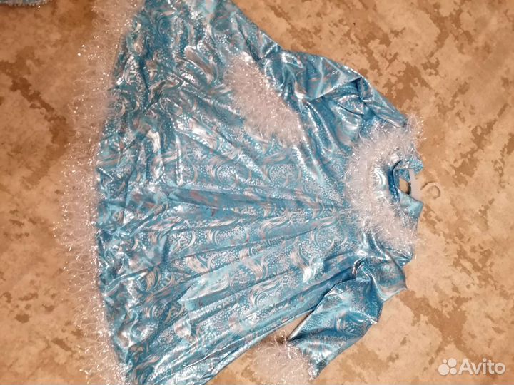 Костюм снегурочки детский