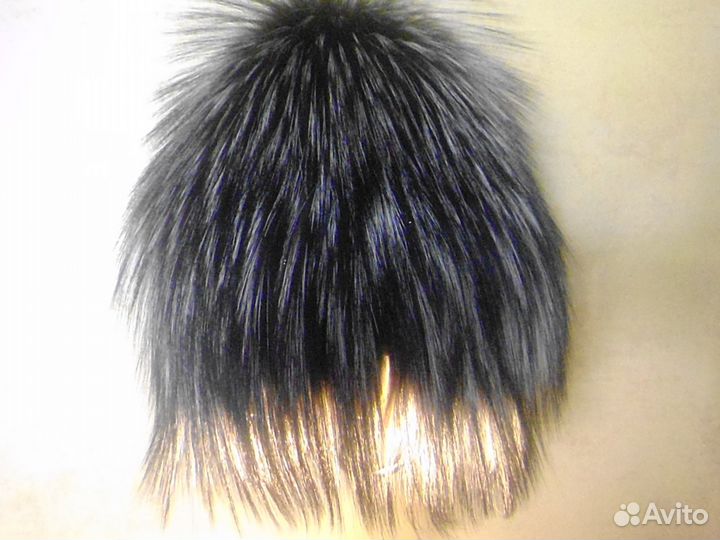 Шапка из чернобурки