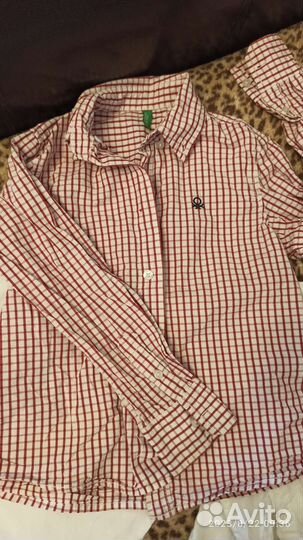Рубашки для мальчика, размер 104 и 110