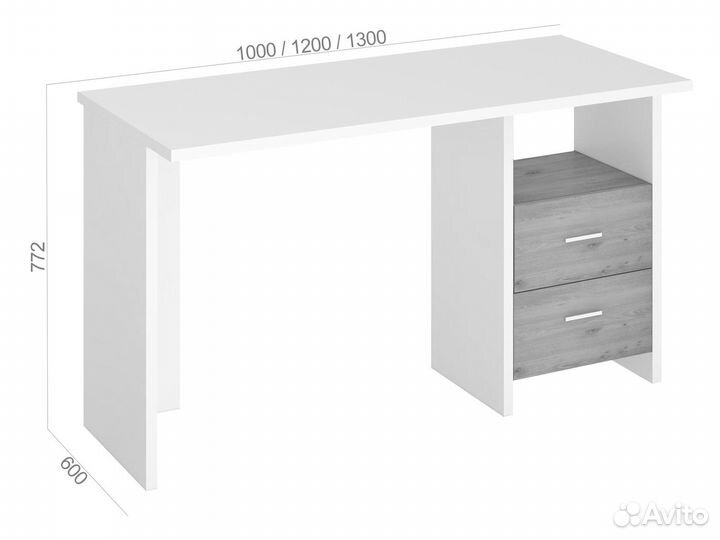 Компьютерный стол Парсиваль Т в наличии