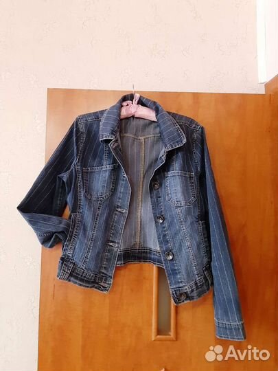 Куртки 4 шт/верхняя одежда(джинс, дутая)