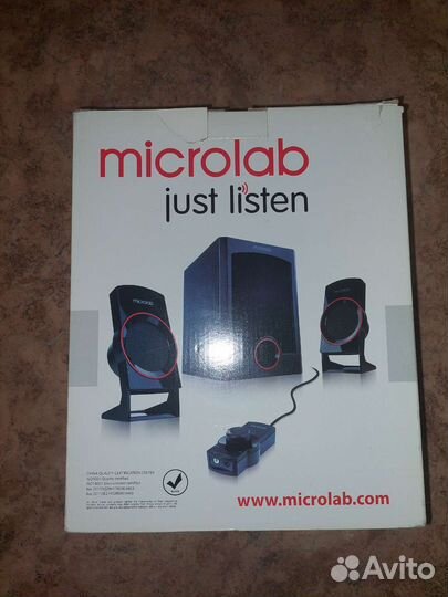 Акустические колонки microlab новые