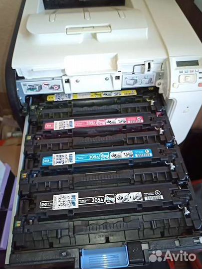 Цветной лазерный принтер laserjet pro 400 color