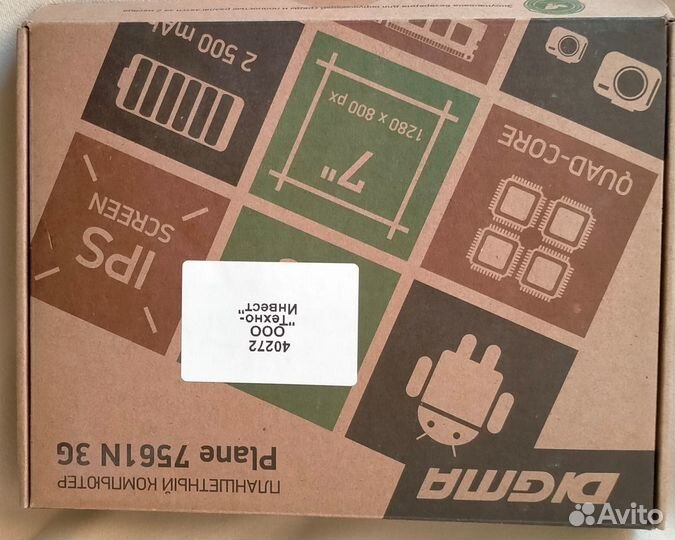 Планшет Digma Plane 7561N 7