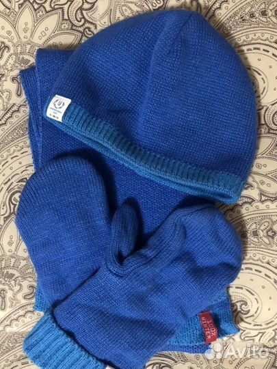 Комплект шапка, шарф, варежки Универсиада 2019