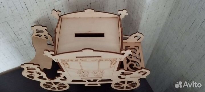 Копилка деревянная