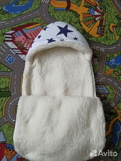 Конверт на выписку для мальчика зимний