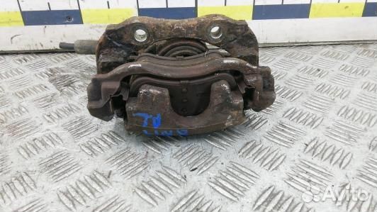 Суппорт тормозной передний левый peugeot 307 (8NI0