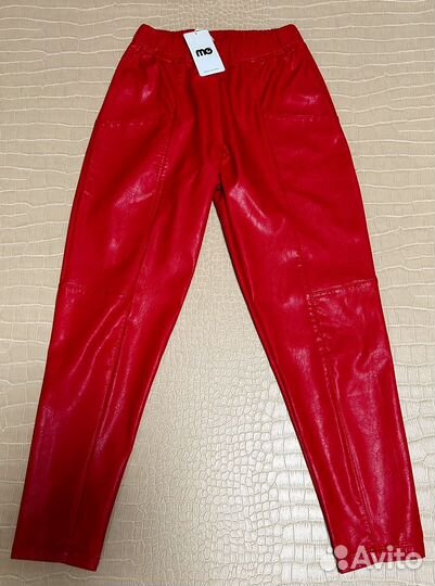 Брюки эко/кожа Monobrend Корея