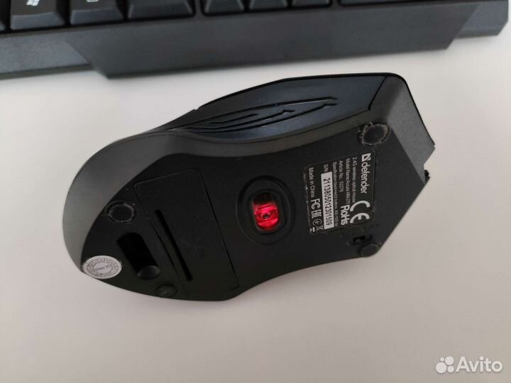 Беспроводная клавиатура и мышь Defender