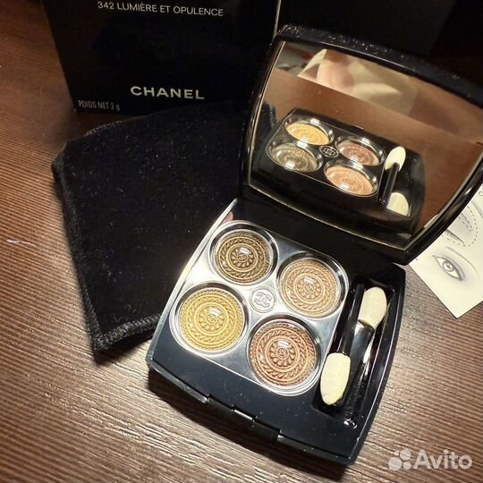 Палетка теней chanel 342