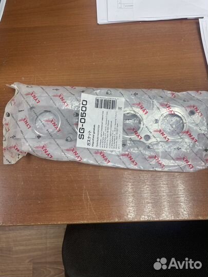 Прокладка выпускного колектора и гофра мазда 3