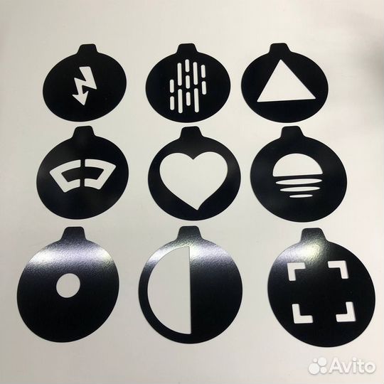 Фотофонарь Sidande, с набором масок гобо