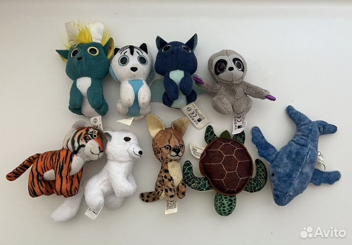 Фигурки животные McDonald's коллекция TY