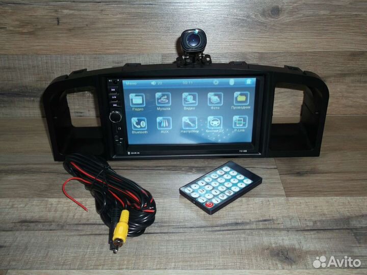 Магнитола 2DIN Lifan Solano с камерой Bluetooth